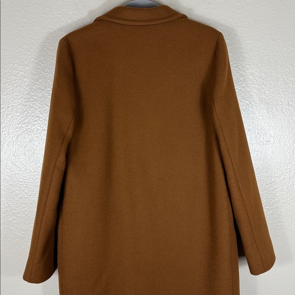 Aritzia Babaton The Stedman Coat Virgin Wool in Rich Camel - Picture 9 of 10